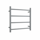 Thermorail STRAIGHT/ ROUND 550X550X122MM 41W 4 BAR GUN METAL